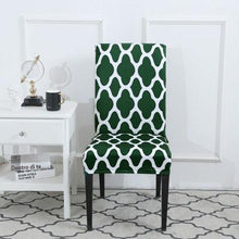 Load image into Gallery viewer, Spandax Stretch Dining Plaid Chair Cover for Sofa And Armchairs Chair Cover Living Room Cover For Office Chaircover Wedding Stretch Parsons Chair Slipcovers Removable Washable Kitchen Chair Protector Cover