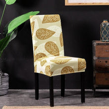 Load image into Gallery viewer, Spandex Chair Cover Removable Anti-Dirty Seat Slipcover Cover For Banquet Wedding Dinner Restaurant Slipcovers Anti-Stain Removable Washable Parsons Chair Protector For Dining Room Banquet Ceremony Wedding Party Hotel Restaurant