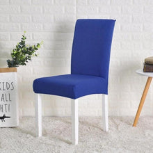 Load image into Gallery viewer, Spandex Chair Cover Stretch Elastic Dining Seat Cover for Banquet Wedding Restaurant Hotel Anti-dirty Removable housse de chaise Chair Covers for Dining Room Stretch Spandex Dining Chair Slipovers Parsons Chair Covers for Dining Room Kitchen