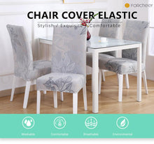 Load image into Gallery viewer, Spandex Chair Cover Stretch Elastic Dining Seat Cover for Banquet Wedding Restaurant Hotel Anti-dirty Removable housse de chaise Chair Covers for Dining Room Stretch Spandex Dining Chair Slipovers Parsons Chair Covers for Dining Room Kitchen