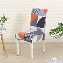 Load image into Gallery viewer, Spandex Chair Cover Stretch Elastic Dining Seat Cover for Banquet Wedding Restaurant Hotel Anti-dirty Removable housse de chaise Chair Covers for Dining Room Stretch Spandex Dining Chair Slipovers Parsons Chair Covers for Dining Room Kitchen