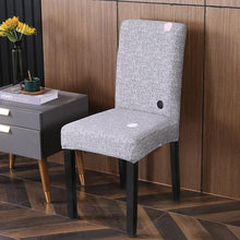 Load image into Gallery viewer, Spandex Chair Covers Printed Dining Room Stretch Seat Cover Chair Protective Case for Restaurant Banquet Kitchen Hotel Stretch Spandex Removable Washable Dining Chair Protector