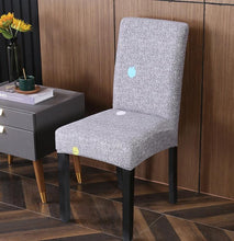 Load image into Gallery viewer, Spandex Chair Covers Printed Dining Room Stretch Seat Cover Chair Protective Case for Restaurant Banquet Kitchen Hotel Stretch Spandex Removable Washable Dining Chair Protector