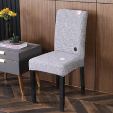 Load image into Gallery viewer, Spandex Chair Covers Printed Dining Room Stretch Seat Cover Chair Protective Case for Restaurant Banquet Kitchen Hotel Stretch Spandex Removable Washable Dining Chair Protector