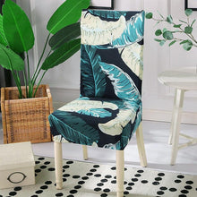 Load image into Gallery viewer, Spandex Dining Chair Cover With Back Elastic Universal Kitchen Living Room Stretch Slipcover Chair Covers Protector Seat Case Chair Cover Seat Protector Super Fit Slipcover Stretch Removable Washable Soft Spandex Fabric for Home