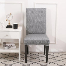 Load image into Gallery viewer, Spandex Seat Chair Cover Removable Slipcover Anti-Dirty Kitchen Cover For Banquet Wedding Dinner RestaurantStretch Spandex Dining Chair Slipcovers Removable Washable Dining Room Chair Protector Cover Seat Slipcover