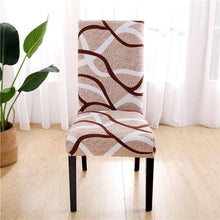 Load image into Gallery viewer, Spandex Seat Chair Cover Removable Slipcover Anti-Dirty Kitchen Cover For Banquet Wedding Dinner RestaurantStretch Spandex Dining Chair Slipcovers Removable Washable Dining Room Chair Protector Cover Seat Slipcover