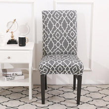 Load image into Gallery viewer, Spandex Seat Chair Cover Removable Slipcover Anti-Dirty Kitchen Cover For Banquet Wedding Dinner RestaurantStretch Spandex Dining Chair Slipcovers Removable Washable Dining Room Chair Protector Cover Seat Slipcover