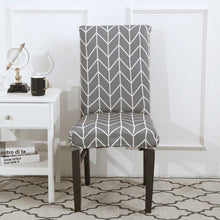 Load image into Gallery viewer, Spandex Seat Chair Cover Removable Slipcover Anti-Dirty Kitchen Cover For Banquet Wedding Dinner RestaurantStretch Spandex Dining Chair Slipcovers Removable Washable Dining Room Chair Protector Cover Seat Slipcover