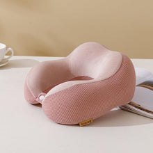 Load image into Gallery viewer, Special U-shaped Animal Shape Neck Pillow Rest Plush Pillow Travel Pillow Cartoon Animal Car Headrest Dolls Airplane Pillow Travel Pillow Cartoon U Shape Travel Pillow Car Neck Support Rest Cushion For Airplane Bus Train Home Office Soft Plush