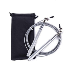 Load image into Gallery viewer, Speed Jump Rope Metal Handle Adjustable Skipping Rope Tangle-Free Speed Jump Rope Adjustable Jumping Rope With Ball Bearings And Nylon Bag For Boxing Fitness Skip Workout Training