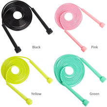 Load image into Gallery viewer, Speed Jump Rope Professional Men Women PVC Skipping Rope Adjustable Lose Weight Adjustable Kids Skipping Rope For Boy Girl Children Lose Weight Exercise Activity And Fitness Home Gym Exercise Workout Equipment