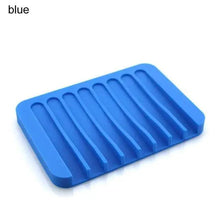 Load image into Gallery viewer, Sponge Holder PP Wheat Straw Storage Rack Drain Soap Box Tray Soapbox 1 Pcs Shower Soap Tray Tool Soap Dish Plate Holder Waterfall Draining Soap Sponge Holder for Shower Kitchen Sink Bathroom Laundry Countertop Face Body Bath Soap, Soap-Saving Dish