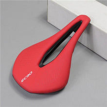 Load image into Gallery viewer, Sport Bicycle Seat Saddle Road Bike Saddles Mountain Bike Racing Saddle PU Breathable Soft Seat Cushion Suspension Gel Bike Saddle Breathable Comfortable Bicycle Seat Ergonomics Design Fit Mountain Bike Road Bike