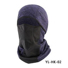 Load image into Gallery viewer, Sport Cycling Bandana Winter Neck Warmer Men Women Ski Head Scarf Full Face Headband Tactical Balaclava Moto Cap Cover Summer Men Women Camouflage Balaclava Face Scarf Mask Sunscreen Dustproof Army Cycling Hunting Fishing Tactical Airsoft Hat Cold