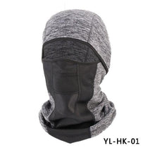 Load image into Gallery viewer, Sport Cycling Bandana Winter Neck Warmer Men Women Ski Head Scarf Full Face Headband Tactical Balaclava Moto Cap Cover Summer Men Women Camouflage Balaclava Face Scarf Mask Sunscreen Dustproof Army Cycling Hunting Fishing Tactical Airsoft Hat Cold