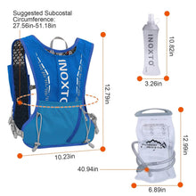 Load image into Gallery viewer, Sport Hydration Vest Running Backpack with 15oz, 50oz Water Bladder