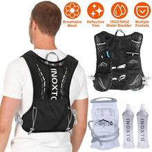 Load image into Gallery viewer, Sport Hydration Vest Running Backpack with 15oz, 50oz Water Bladder