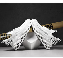 Load image into Gallery viewer, Sport New Mens Sneakers Breathable Running Shoes Outdoor Running Tennis Blade Sneakers Sport Fashion Comfortable Casual Couples Gym Mens Casual Walking Sneakers