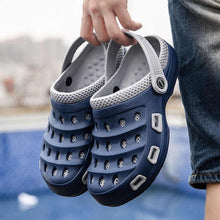 Load image into Gallery viewer, Sport Summer Flip Flop Slipper Mans Summer Sandals Working Gym Non Slip Water Shoes With Adjustable Strap Lightweight Slip On Leather Clogs