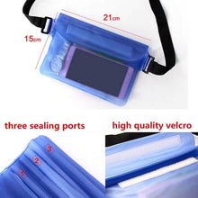 Load image into Gallery viewer, Sport Swimming Beach Waterproof Waist Bag Pouch Dry Case Fanny Pack Pocket
