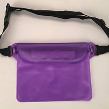 Load image into Gallery viewer, Sport Swimming Beach Waterproof Waist Bag Pouch Dry Case Fanny Pack Pocket