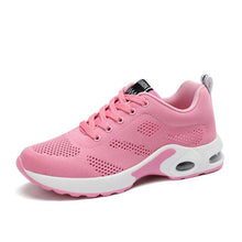 Load image into Gallery viewer, Sport Womans Athletic Sneakers Running Shoes Breathable Hollow Lace-Up Women Fashion Sneakers Lightweight Breathable Walking Shoes Non Slip Athletic Fashion Sneakers