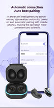 Load image into Gallery viewer, Sports Black Headphones Wireless Wearable Music Player Built-in Memory Sweatproof WaterproofWireless Bluetooth Headphones 5.1 Gaming Headset In Ear HiFi Sports Noise Cancel Earphone For Smartphones LED Display For Sports Running Workout