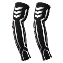 Load image into Gallery viewer, Sports Compression Arm Sleeve Basketball Cycling Arm Warmer Long Sun Sleeves For Men & Women Perfect For Cycling Driving Running Basketball Football & Outdoor Activities Summer Running UV Protection Volleyball Arm Covers