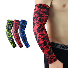 Load image into Gallery viewer, Sports Compression Arm Sleeve Basketball Cycling Arm Warmer Long Sun Sleeves For Men & Women Perfect For Cycling Driving Running Basketball Football & Outdoor Activities Summer Running UV Protection Volleyball Arm Covers