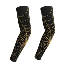 Load image into Gallery viewer, Sports Compression Arm Sleeve Basketball Cycling Arm Warmer Long Sun Sleeves For Men & Women Perfect For Cycling Driving Running Basketball Football & Outdoor Activities Summer Running UV Protection Volleyball Arm Covers