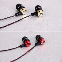 Load image into Gallery viewer, Sports Headphones Wired Gaming In Ear Earbuds Monitor Earphones With Mic Stereo Sound Volume Control 3.5mm Wired Headphones With Bass Earbuds Stereo Earphone Music Sport Gaming Headset With Mic Simple Earphones
