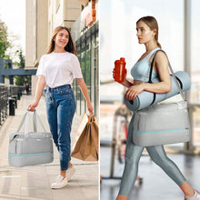 Load image into Gallery viewer, Sports Travel Duffel Bag with USB Charging Port