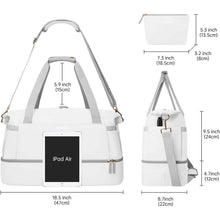 Load image into Gallery viewer, Sports Travel Duffel Bag with USB Charging Port