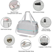 Load image into Gallery viewer, Sports Travel Duffel Bag with USB Charging Port
