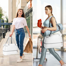 Load image into Gallery viewer, Sports Travel Duffel Bag with USB Charging Port