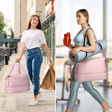Load image into Gallery viewer, Sports Travel Duffel Bag with USB Charging Port