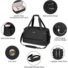 Load image into Gallery viewer, Sports Travel Duffel Bag with USB Charging Port