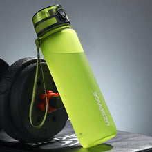 Load image into Gallery viewer, Sports Water Bottles With Time Marker Portable Leakproof Outdoor Shaker My Bottle Tritan Plastic Eco-Friendly Drinkware BPA Free Leakproof Outdoor Sport Direct Drinking Plastic Eco-Friendly Drinkware Water bottle