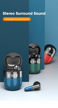 Load image into Gallery viewer, Sports WearableWireless Headphones Fast Conecting Music Sweatproof Wireless Earbuds Smart LED Display Bluetooth Earphones HD Call Headphone With Microphone Touch Control Waterproof Headset With Charging Case 300mAH