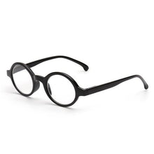Load image into Gallery viewer, Spring Hinge Round Style Reading Glasses For Women And Men Diopter Magnifier Glasses In Black Sunglasses For Ladies Eyewear Small Frame Glasses