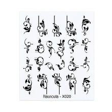 Load image into Gallery viewer, Spring Simple Green Theme Water Decal Sticker Flower Leaf Tree Summer Slider For Manicuring Nail Art Watermarks Art Decoration Manicure Tools Nail Watermark Decals iridescent Decoration Nail Self-Adhesive Decals Nail Stickers Water Transfer Fresh Nail
