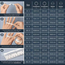 Load image into Gallery viewer, Square Artificial Diamond Ring