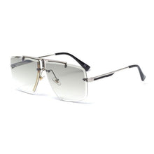Load image into Gallery viewer, Square Sunglasses for Men Classic Oversized Sun Glasses Men And Women New Fashionable Street Snap Style New Frameless Sunglasses New Popular Square Shape Sunglasses For Men & Women