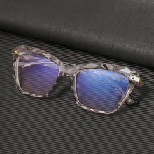 Load image into Gallery viewer, Square Women Reading Glasses Frame Crystal Multi-section Optical Computer Glasses Square Design Reading Glasses For Women Light Blocking Computer Reader Glasses For Men And Women