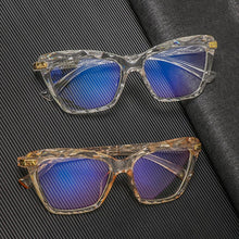 Load image into Gallery viewer, Square Women Reading Glasses Frame Crystal Multi-section Optical Computer Glasses Square Design Reading Glasses For Women Light Blocking Computer Reader Glasses For Men And Women