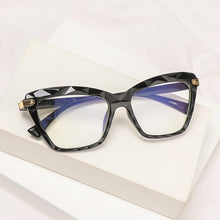 Load image into Gallery viewer, Square Women Reading Glasses Frame Crystal Multi-section Optical Computer Glasses Square Design Reading Glasses For Women Light Blocking Computer Reader Glasses For Men And Women
