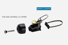 Load image into Gallery viewer, Stainless Bicycle Bell Ring Bike Horn Ordinary Handlebar Bell Horn Crisp Sound Safety Bike Alarm Bell With Mounting Lock Plate Bicycle Bike Bell Classic Bicycle Bell Makes Loud Sound For Road Bike Mountain Bike Sports
