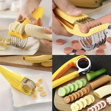 Load image into Gallery viewer, Stainless Steel Banana & Cucumber Slicer