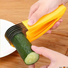 Load image into Gallery viewer, Stainless Steel Banana & Cucumber Slicer